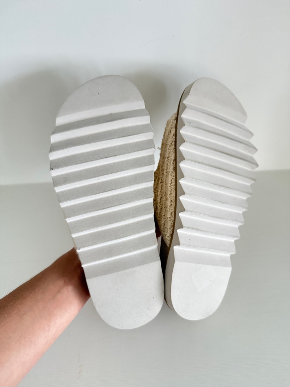Corkys Dash Crochet Double-Buckle Slide Sandals - Cream - Picture 6 of 8